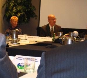 Dr. Ron DeHaven taking part in PCIFAP discussion panel, 9/11/2006